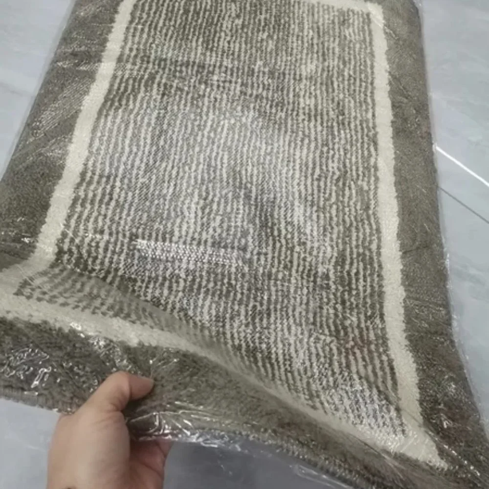 Bathroom door rug